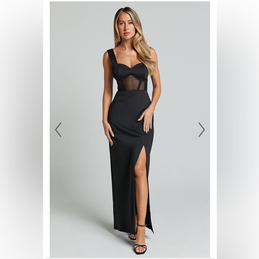 Showpiece Perrie mesh corset dress